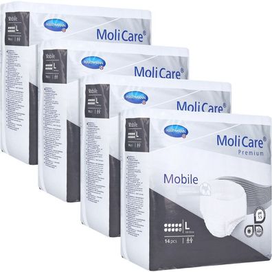 MoliCare Premium Mobile, 10 Tropfen, Gr. L, 4x14 St/ Krt.