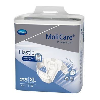 MoliCare Premium Elastic, 6 Tropfen, Gr. XL, 4x14 St/ Krt.