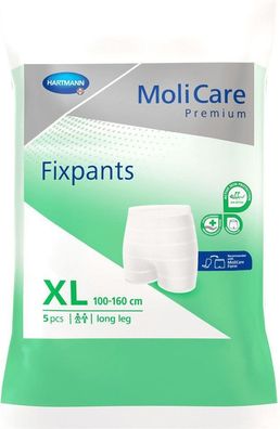 MoliCare Premium Fixpants, Gr. XL, grün, langes Bein, 25 St/ Btl.
