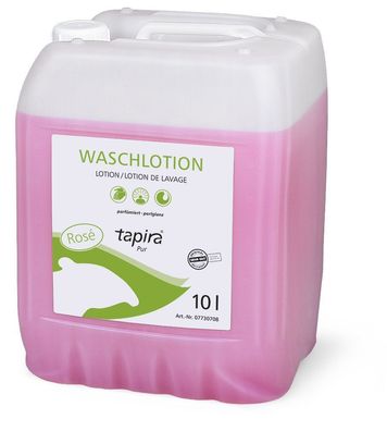 TAPIRA Pur Waschlotion rosé, parfümiert, perlglanz, 10L Kanister