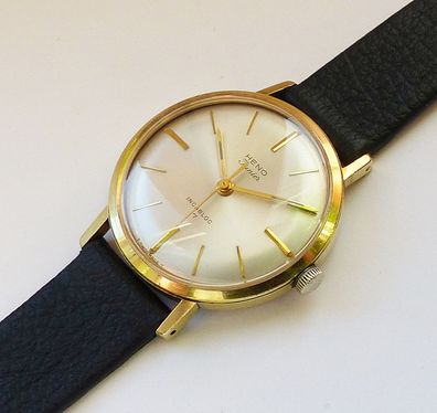 Schöne Heno Watch Co. Swiss 17J. Herren Vintage Armbanduhr in Top Zustand