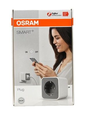 OSRAM Smart+ Plug, ZigBee schaltbare Steckdose, für die Lichtsteuerung Echo