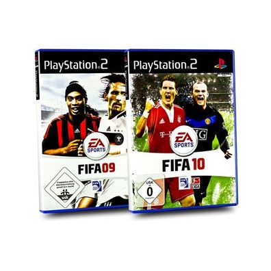 PlayStation 2 Spiele Bundle : FIFA 09 / 2009 + FIFA 10 / 2010 - PS2 - 2 Spiele