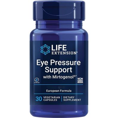 Life Extension, Eye Pressure Support mit Mirtogenol, 30 Veg. Kapseln