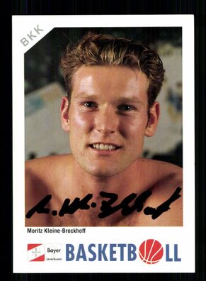 Moritz Kleine Brockhoff Baskettball Bayer Leverkusen Original Signiert + A 231319