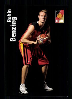 Robin Benzing DBB Nationalmannschaft Autogrammkarte Original Sign+ A 231388