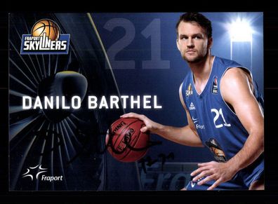 Danilo Barthel Autogrammkarte Fraport Skyliners Baskettball + A 173186