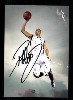 David Mc Cray Telekom Baskettball Bonn 2012-13 Original Signiert + A 231338