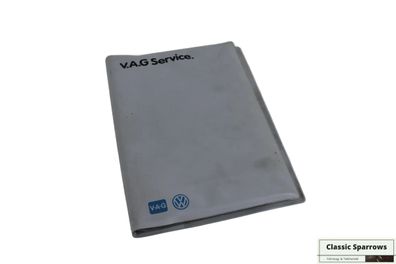 Original VW VAG Bordmappe Bordbuch Scheckheft Service Golf Passat T4