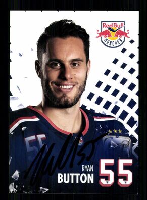 Ryan Button Red Bull München Autogrammkarte Original Signiert + A 231454