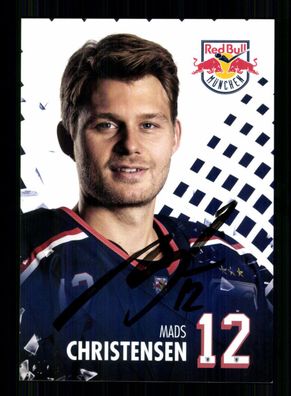 Mads Christensen Red Bull München Autogrammkarte Original Signiert + A 231455