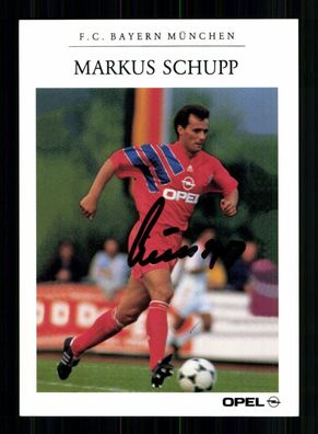 Markus Schupp Autogrammkarte Bayern München 1993-94 1. Karte Original Signiert