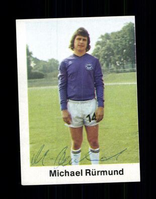 Michael Rürmund Tennis Borussia Berlin Bergmann Sammelbild 1976-77 + A 230875