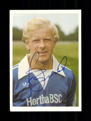 Holger Brück Hertha BSC Belin Bergmann Sammelbild 1977-78 Original + A 230880
