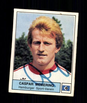 Casper Memering Hamburger SV Panini Sammelbild 1979 Original + A 230905