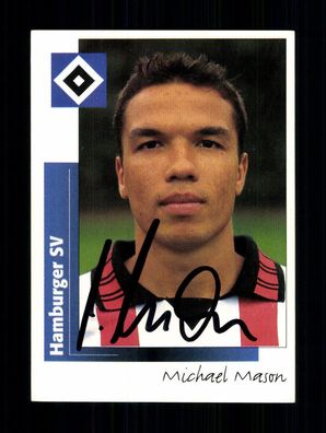 Michael Mason Hamburger SV Panini Sammelbild 1996 Original + A 230924