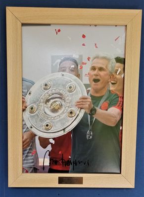 Jupp Heynckes Bayern München Deutscher Meister 1989 / 1990 / 2013 / 2018 Orig Si