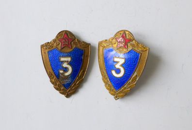 2 UdSSR Sowjetunion Abzeichen Militär Spezialist