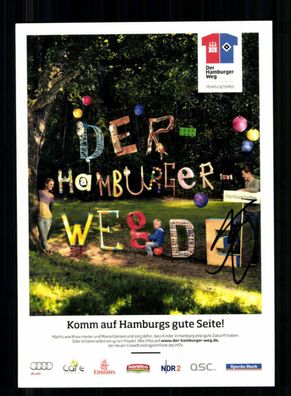 Heiko Westermann Autgrammkarte Hamburger SV Original Signiert + A 230787