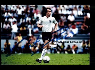 Norbert Eder Foto DFB Vize Weltmeister 1986 Original Signiert + A 230539