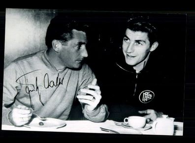 Gerd Harpers Foto DFB Nationalspieler 50er Jahre Original Signiert + A 230545