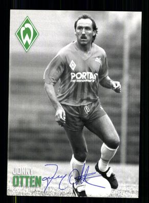 Jonny Otten Autogrammkarte Werder Bremen Original Signiert + A 230635
