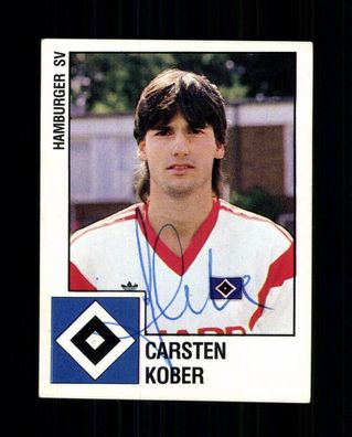 Carsten Kober Hamburger SV Panini Sammelbild 1988 Original + A 230920