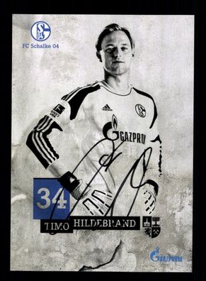 Timo Hildebrand Autogrammkarte FC Schalke 04 2013-14 Original Signiert + A 160048