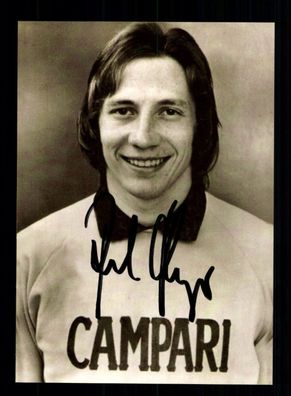 Rudi Kargus Autogrammkarte Hamburger SV Spieler 70er Jahre Original Signiert