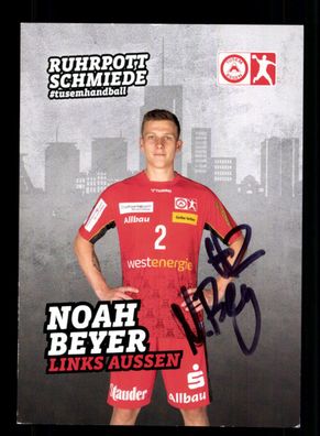 Noah Beyer TUSEM Essen Autogrammkarte Original Signiert + A 231145