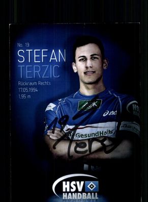 Stefan Terzic Hamburger SV Handball Autogrammkarte Original + A 231055