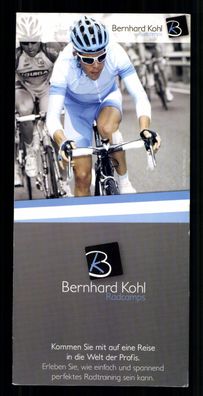 Bernhard Kohl Autogrammkarte Original Signiert Radsport + G 40190