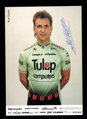 Kurt Onclin Autogrammkarte Original Signiert Radfahren + A 200460
