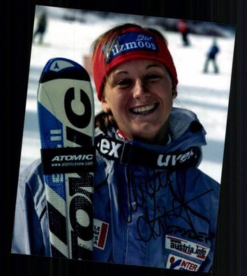 Michaela Kirchgasser Foto Original Signiert Ski Alpine + G 40176