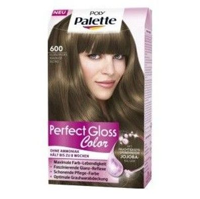 Poly Palette Glänzendes Walnuss Blond 600 Haarfarbe Perfect Gloss Color