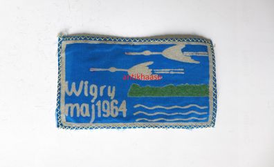 Polen Abzeichen Aufnäher Wigry Mai 1964