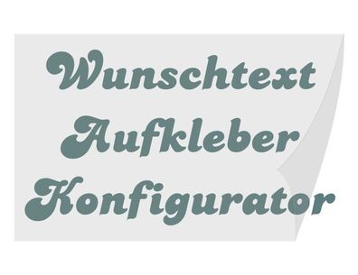 Für Fahrzeuge Klebeschrift Klebetext Aufkleber Beschriftung selbst gestalten