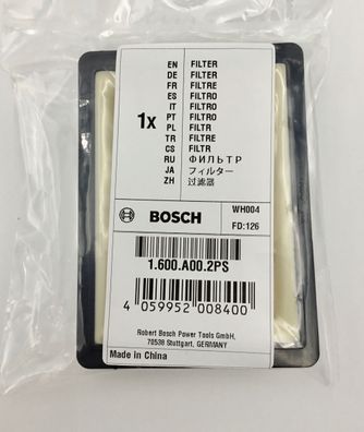 Filter Bosch für GAS 10,8/12 V-LI/ EasyVac 12 1600A002PS
