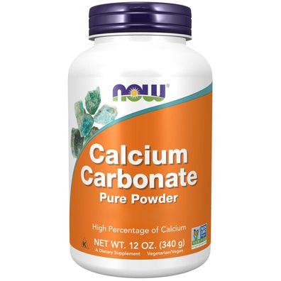 Now Foods, Calcium Carbonate Pure Powder, 12oz (340g)