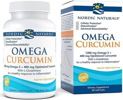 Omega Curcumin, 1000mg - 60 softgels