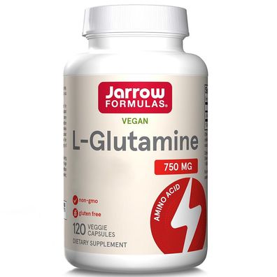Jarrow Formulas, L-Glutamine, 750 mg, 120 vegetarische Kapseln