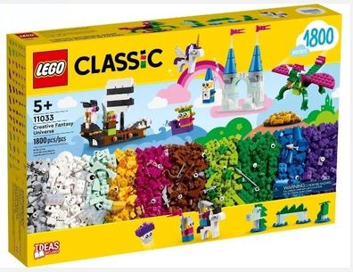 Lego® Classic 11033 Mega-Kreativ-Bauset - 1800 Teile - neu, ovp