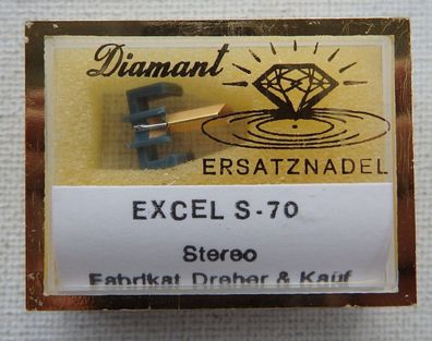 Diamant Nadel für Excel S 70 SR / S / ER - Lenco M 100 - TM 400 - Dreher & Kauf