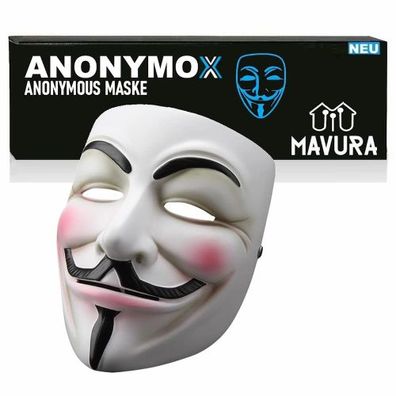 Anonymox Guy Fawkes Maske Anonymous Vendetta Halloween Party Maske Cosplay Karneval F