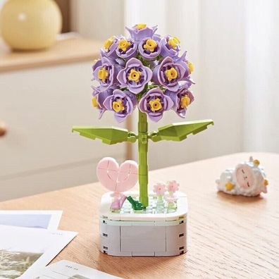 Blume Hyazinthe als Bausteine Spielzeug zirka 17x6.5x6.5 cm für Kinder