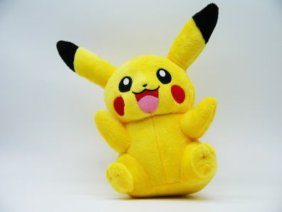 Pikachu Plüschtier Stofftier Kuscheltier Anime zirka 22 cm (Gr. Klein (15-35 cm))
