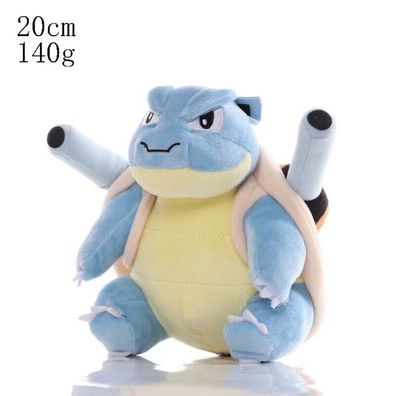 Turtok / Blastoise Plüschfigur Kuscheltier Stofftier Anime 20 cm