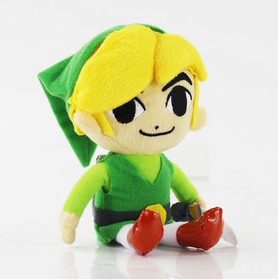 The Legend of Zelda Link Plüsch Kuscheltier Stofftier Kinder Spielzeug 16 cm