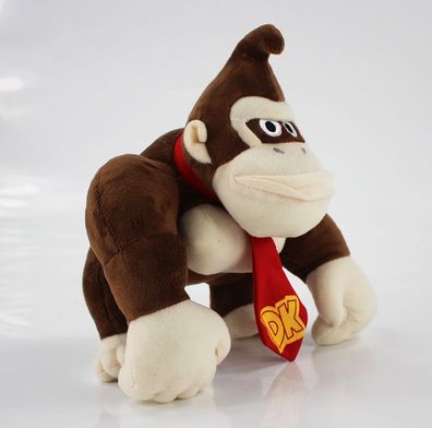 Super Mario Donkey Kong Plüsch Kuscheltier Stofftier Kinder Spielzeug 25 cm
