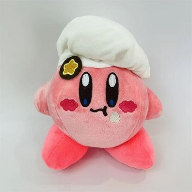 Super Mario Kirby Koch Plüschtier Kuscheltier Stofftier Anime Figur 14 cm